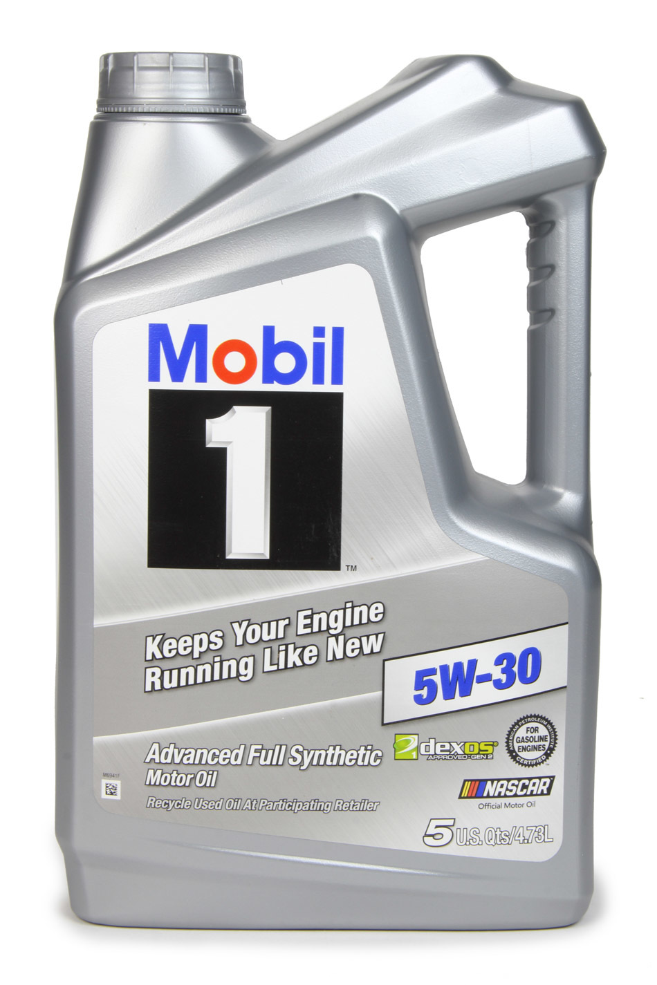 MOBIL 1 Motor Oil Advanced Full Synthetic 5W30 Synthetic 5 qt Jug Each