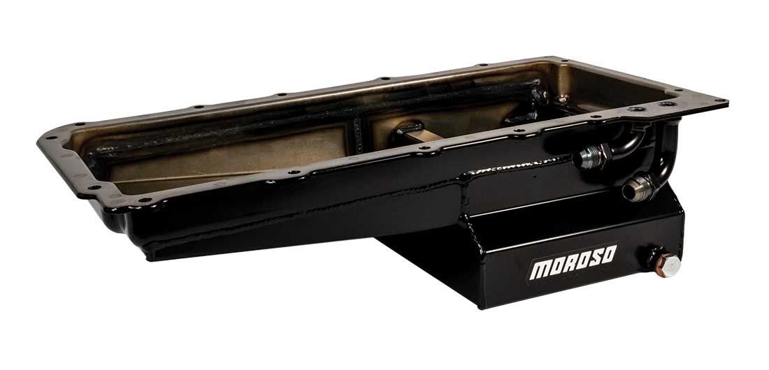 Moroso Street/Strip Engine Oil Pan - GM LS-Series - 6 in Deep