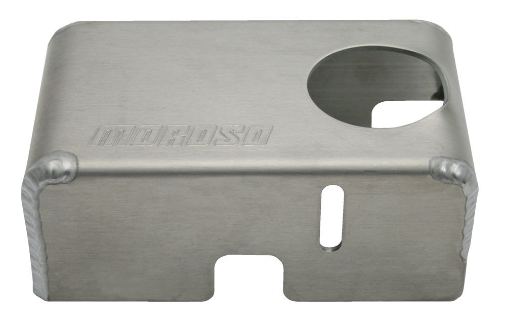 Moroso Brake Reservoir Cover, 0.100" Thick, Tig Welded, Aluminum, Chevy Corvette 1997-2008/Cadillac XLR 2004-08, Kit