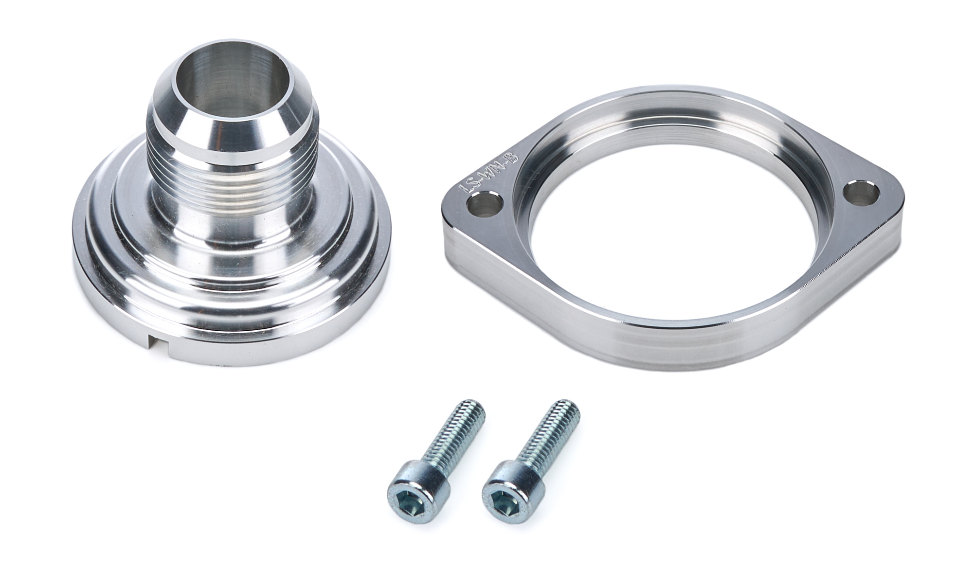March Performance Straight Water Neck - GM LS-Series - Aluminum