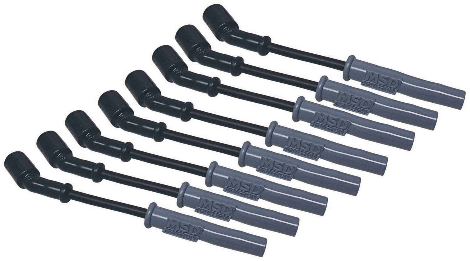 MSD IGNITION 8.5MM Spark Plug Wire Set, Black, GM LS-Series, Kit