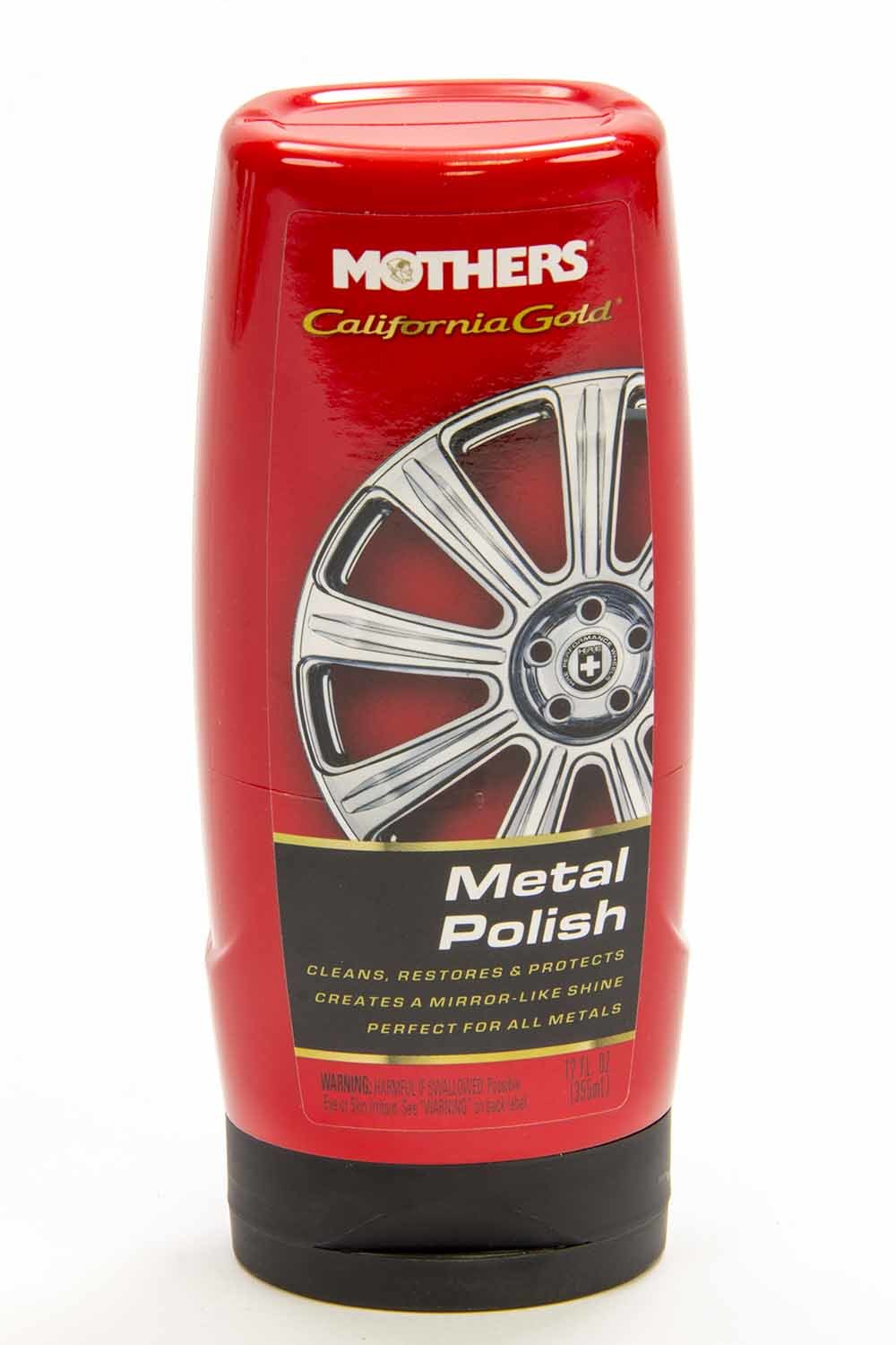 MOTHERS Metal Polish, California Gold, 12.00 oz Bottle, Each