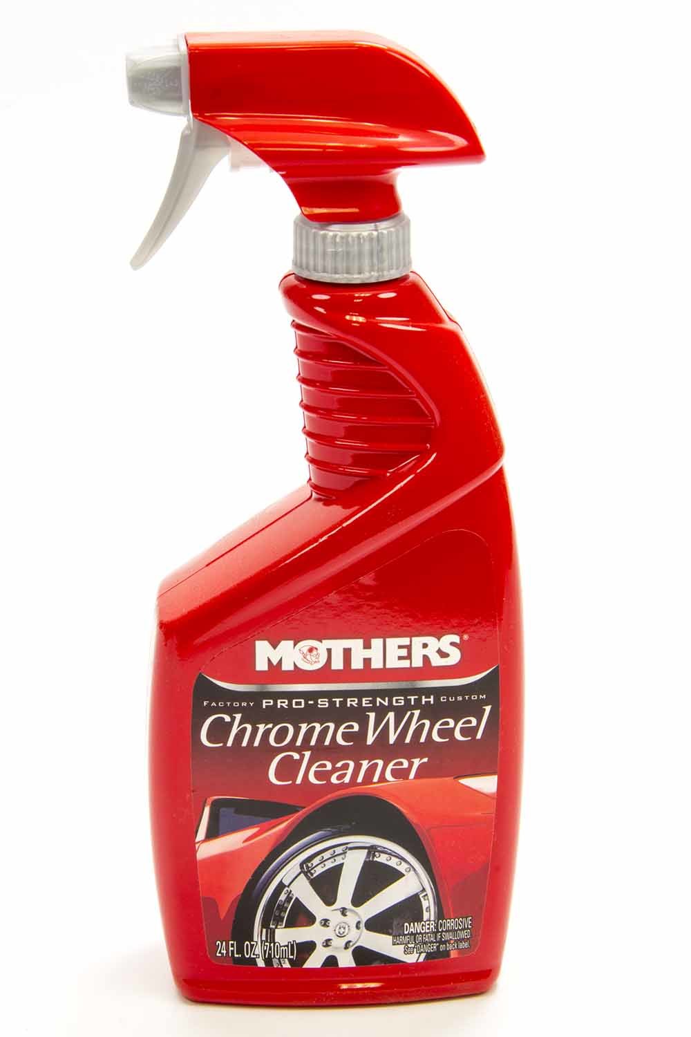 MOTHERS Wheel Cleaner, Chrome / Wire, 24 oz Spray Bottle, Each