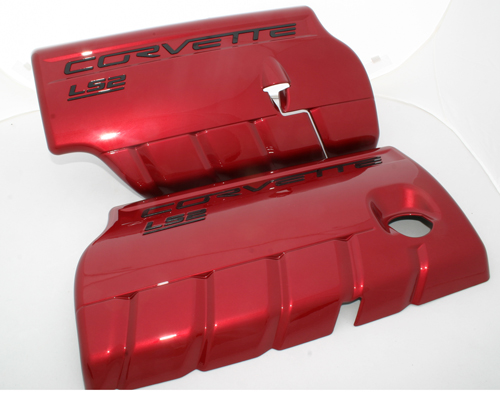 LS3 Custom Painted Ultra Smoothies Fuel Rail Covers, C6 Corvette - Show Quaulity