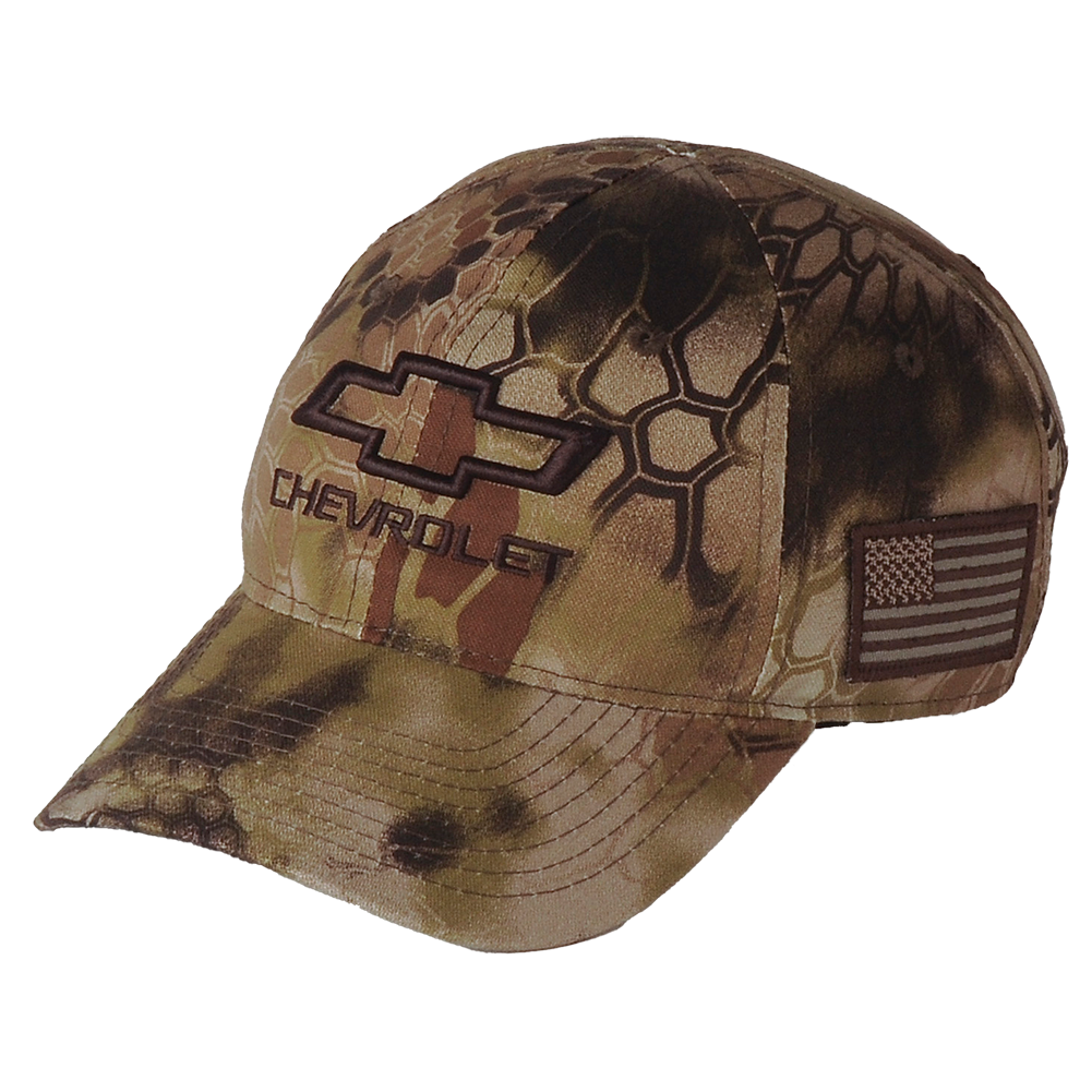 Chevrolet 3D Bowtie Tactical Camo Cap