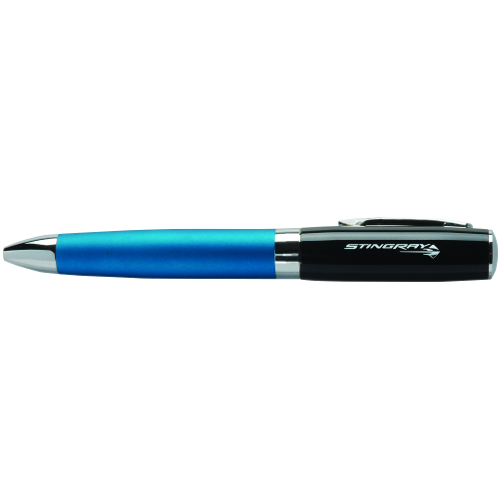 C7 Corvette Stingray IBIZA Brass Ballpoint Pen, BLUE