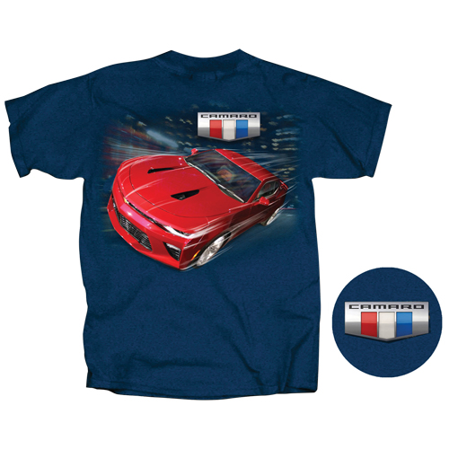 2016-2017 SS Camaro RED Camaro Generations, MidNight Blue T-Shirt