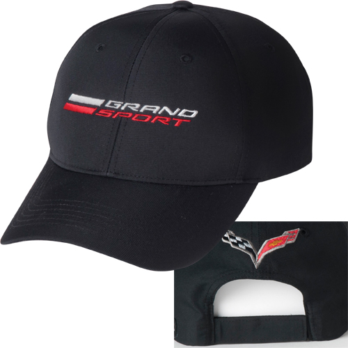 C7 Corvette Grand Sport Cap, Hat with Corvette Grand Sport Logo, C7 Logo on Back