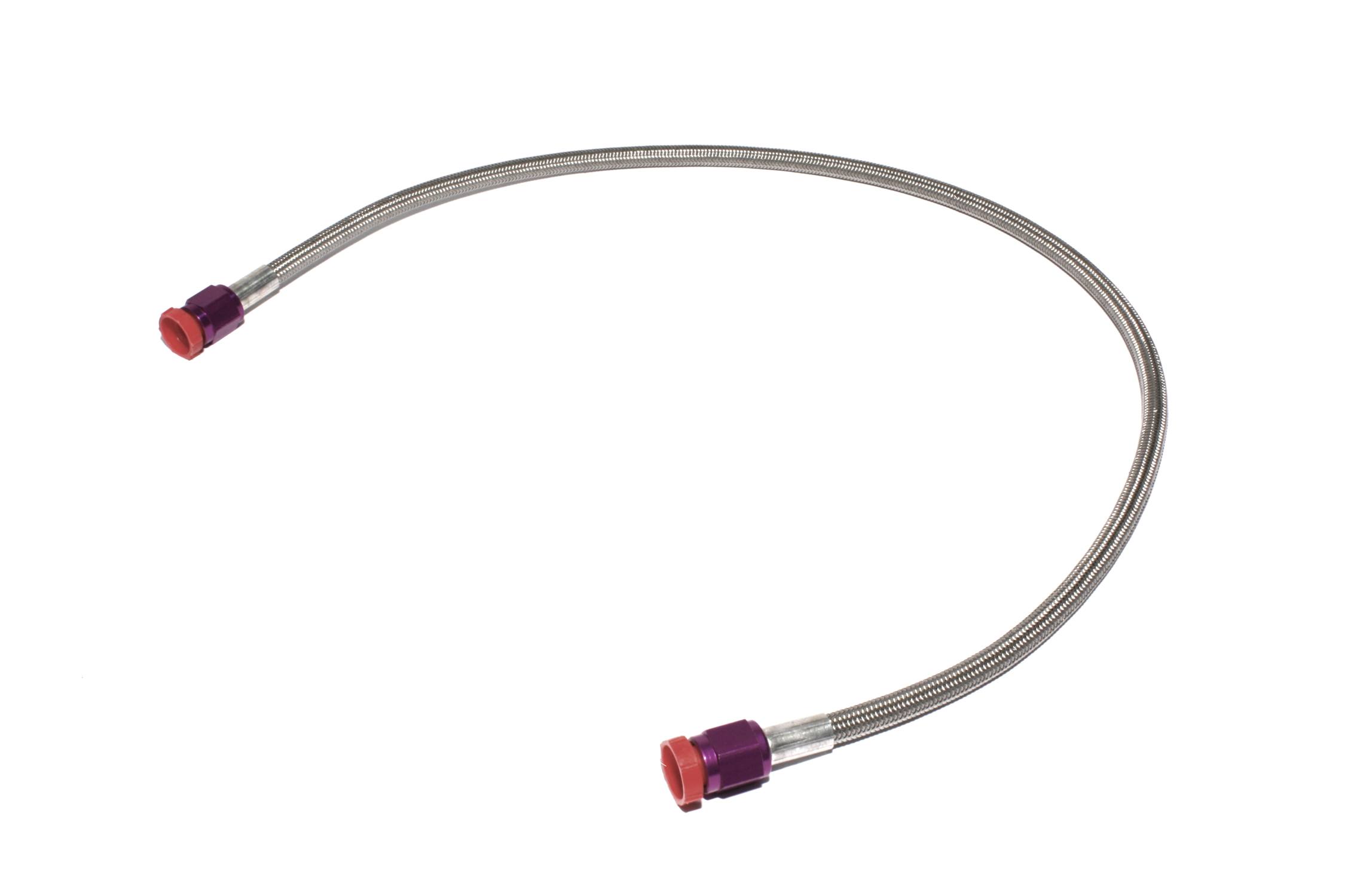 ZEX 3' (ft) Long -4AN Braided Hose with Purple Ends, 4AN 3', Corvette, Camaro and others
