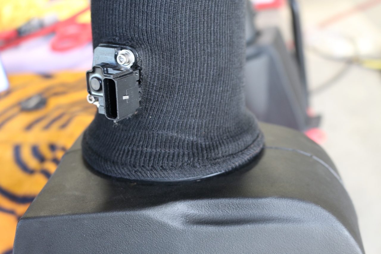 Halltech Black Nomex-IIIA Cloth Sock 17", Insulates your Halltech Stinger-RZ intake tube