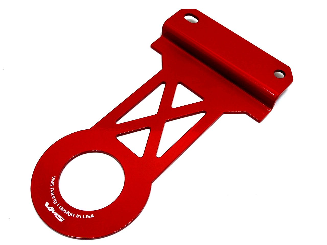 VMS Racing Tow Hook 97-04 Corvette C5 Rear Red