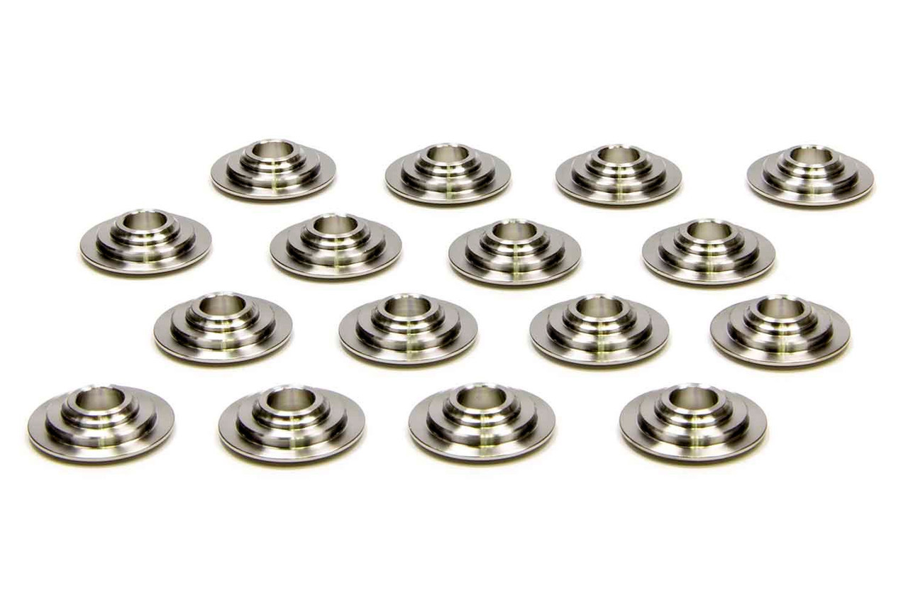 Pac Racing Springs 400 Series Valve Spring Retainer - GM LS-Series - Set of 16