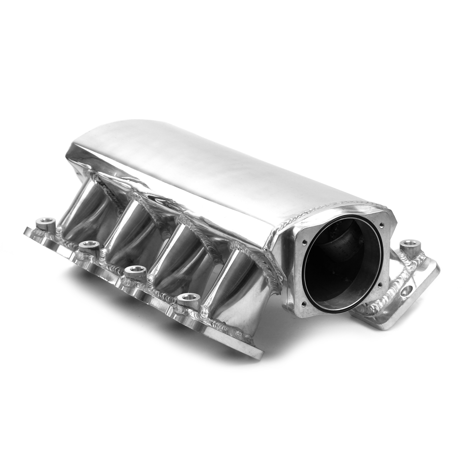 Chevy GM LS1 LS2 LS6 Fabricated 102mm EFI Ram Air Intake Manifold Polished