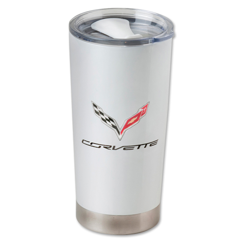 C7 Corvette FROST Tumbler 20oz Double Wall Insulated Stainless Steel