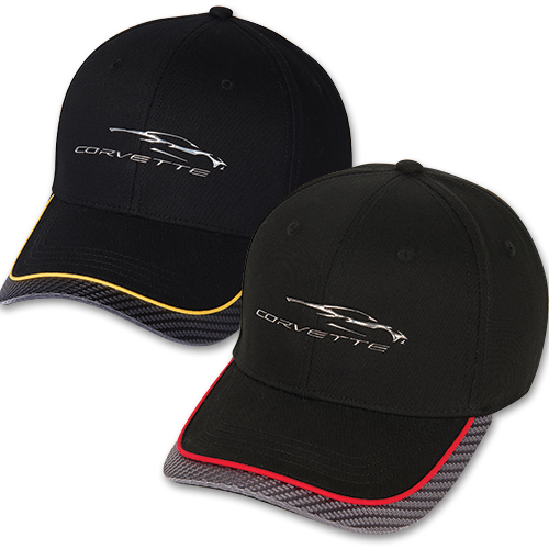 C8 Corvette, Next Generation C8 Corvette GESTURE Cap - Red and Carbon Accent