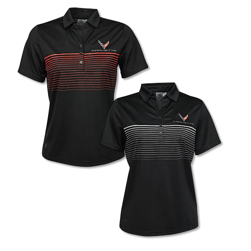 C8 Corvette, LADIES Next Generation 2020 Corvette WAVELENGTH POLO