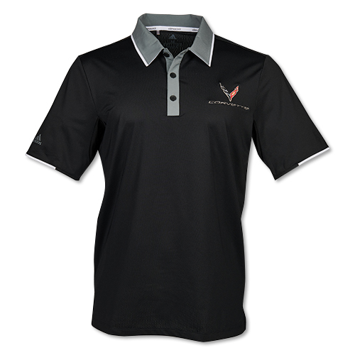 2020 C8 Corvette, Men’s 2020 Corvette Colorblock Sport Polo