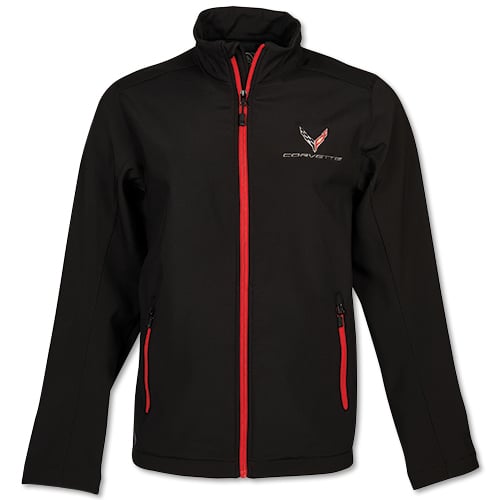 2020 C8 Corvette, Men’s C8 Corvette Matrix Soft Shell Jacket