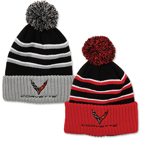 C8 Corvette, Next Generation C8 Corvette BEANIE W/POM