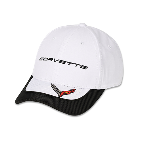 C8 Corvette, Black 2020 Corvette Next Gen Accent Bill Cap