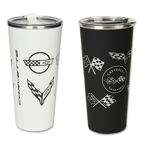 C8 Corvette, Next Gen Corvette GENERATIONS STAINLESS STEEL TUMBLER 16.9 oz.