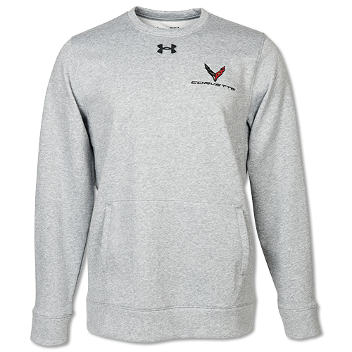 C8 Corvette, Men’s 2020 Corvette Under Armour Fleece Sweatshirt