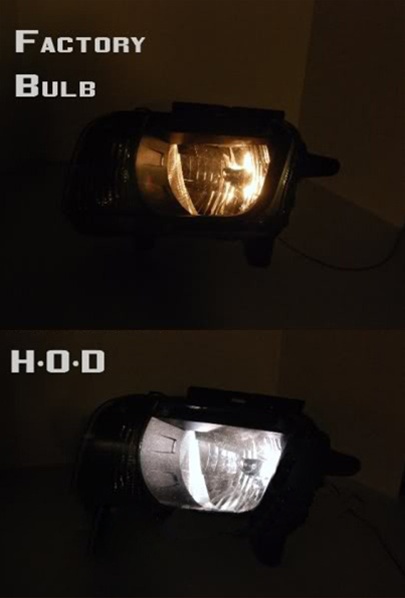 2010-15 Camaro HOD H13 Headlight Bulbs by Putco - NON-RS Camaros