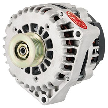 POWERMASTER 220amp Alternator GM AD 244 Style Natural Finish