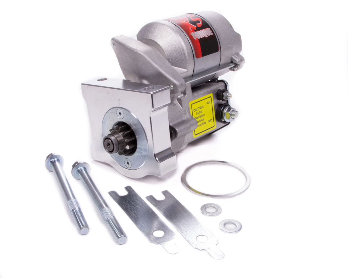 Powermaster Starter, XS Torque, 4.4:1 Gear Reduction, Natural, 168 Tooth Flywheel, GM LS-Series, Each