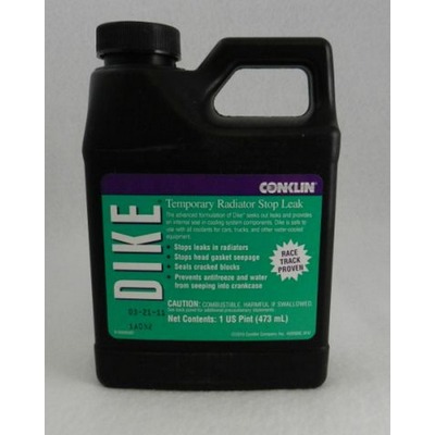 C&R Racing Antifreeze / Coolant Additive, Dike Stop Leak, 16.00 oz Bottle, Each