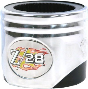 Camaro Z/28 Logo Piston Koozie Can Cooler by MotorHead