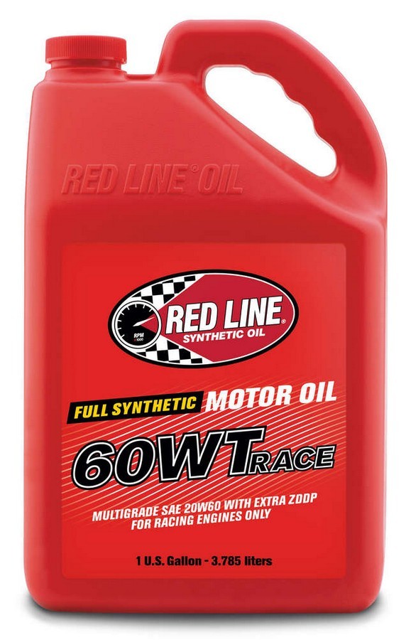 REDLINE OIL Motor Oil 60WT Race Oil High Zinc 20W60 Synthetic 1 gal Jug Each