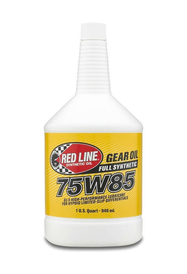 REDLINE OIL Gear Oil 75W85 Limited Slip Additive Synthetic 1 qt Bottle Each