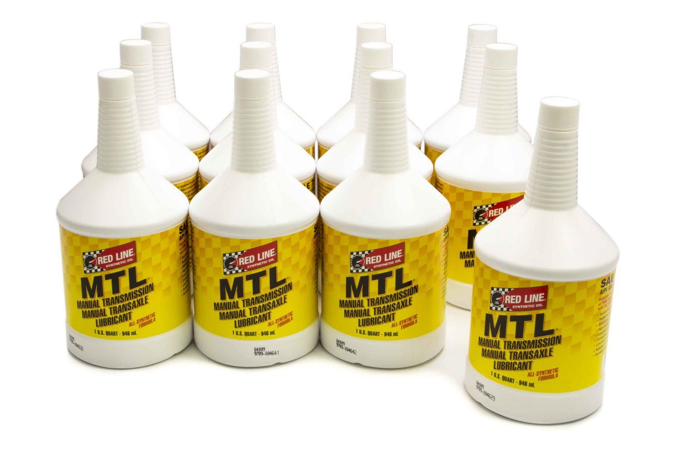 REDLINE OIL Gear Oil MTL 75W80 Synthetic 1 qt Bottle Set of 12