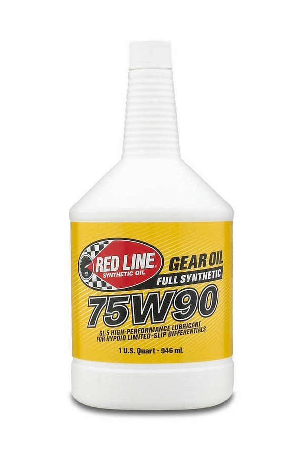 REDLINE OIL Gear Oil 75W90 Limited Slip Additive Synthetic 1 qt Bottle Each