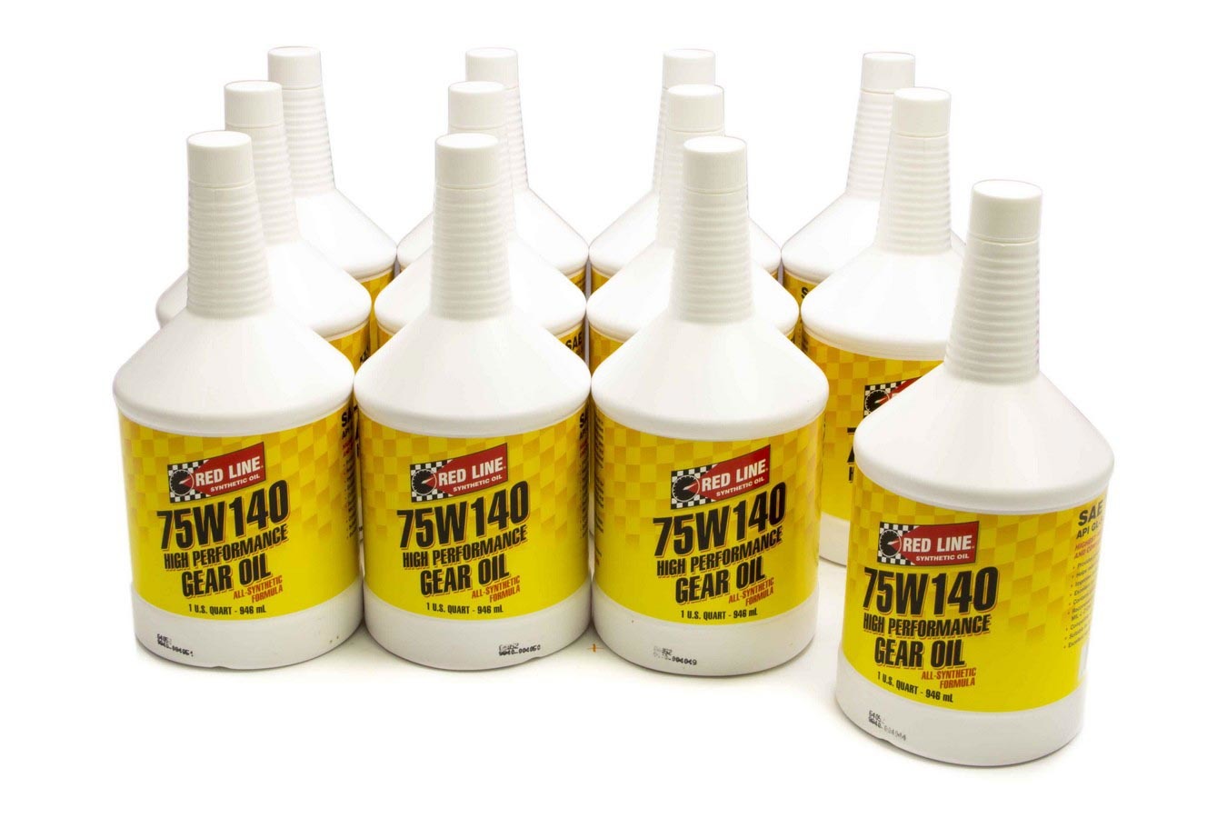 REDLINE OIL Gear Oil 75W140 Limited Slip Additive Synthetic 1 qt Bottle Set of 1