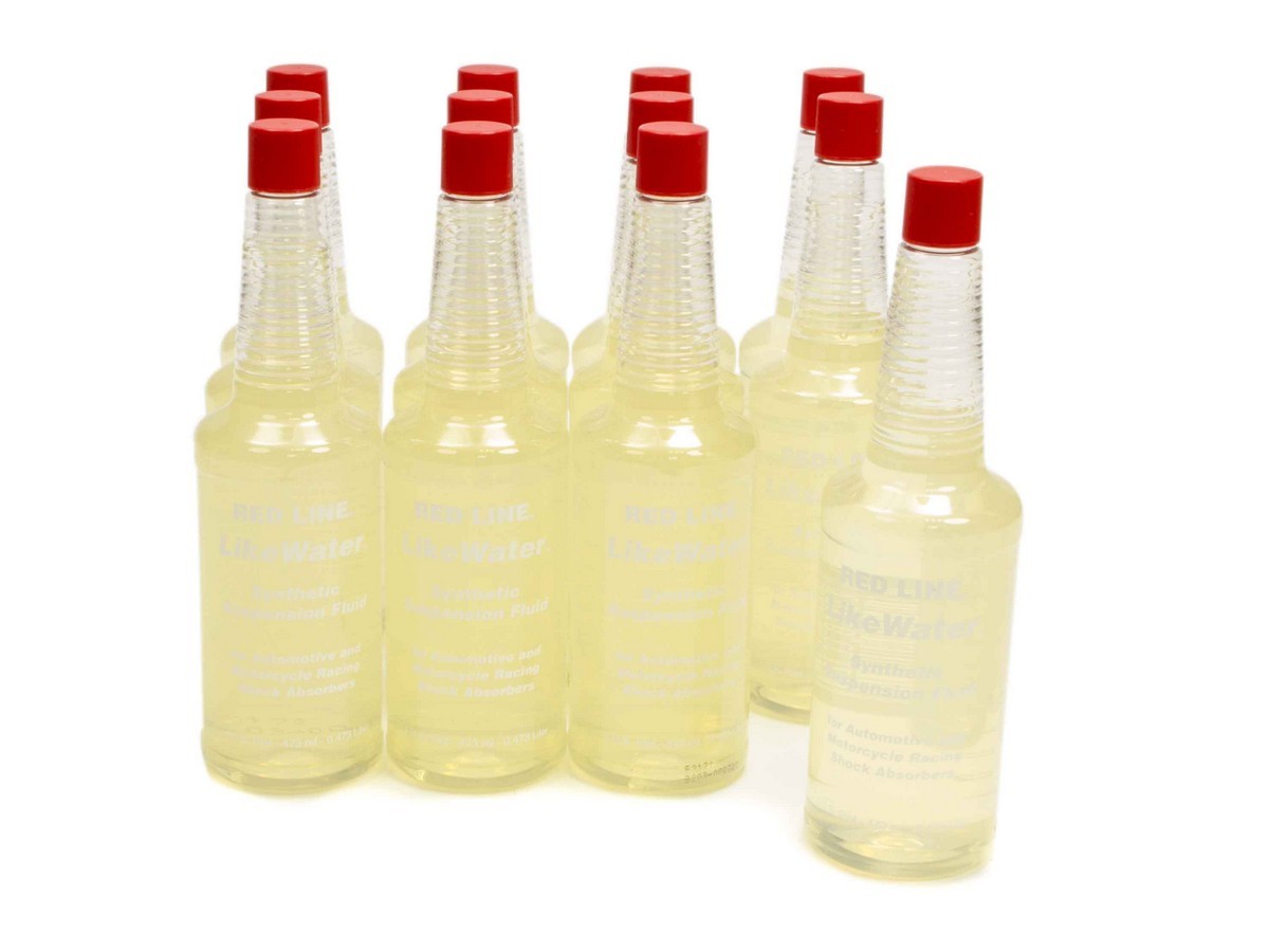 REDLINE OIL Shock Oil Anti-Foam Lubricant Synthetic 16.00 oz Bottle Set of 12