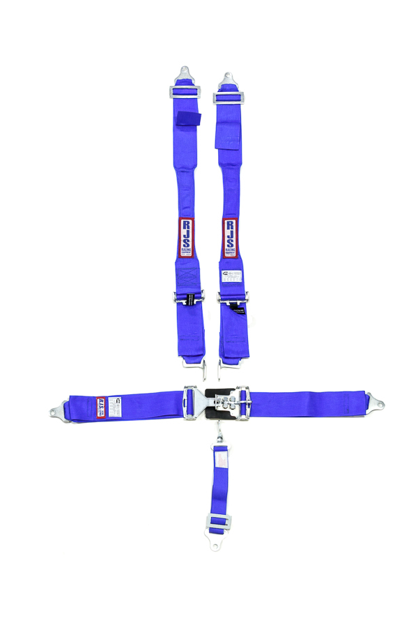 RJS, Harness System 5 Point Blue HANS Shoulder Individual Wrap