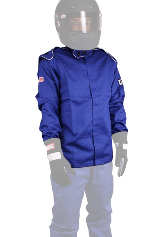 RJS, Racing Jacket Blue X-Large SFI-1 Fire Retardant Cotton