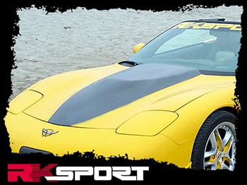 Corvette 97-04 C5 RK5 Supercharger Hood - Carbon Fiber Blister, Fits all 97-04 Models