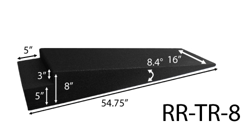 Race Ramps, 8in Trailer Ramps Pair