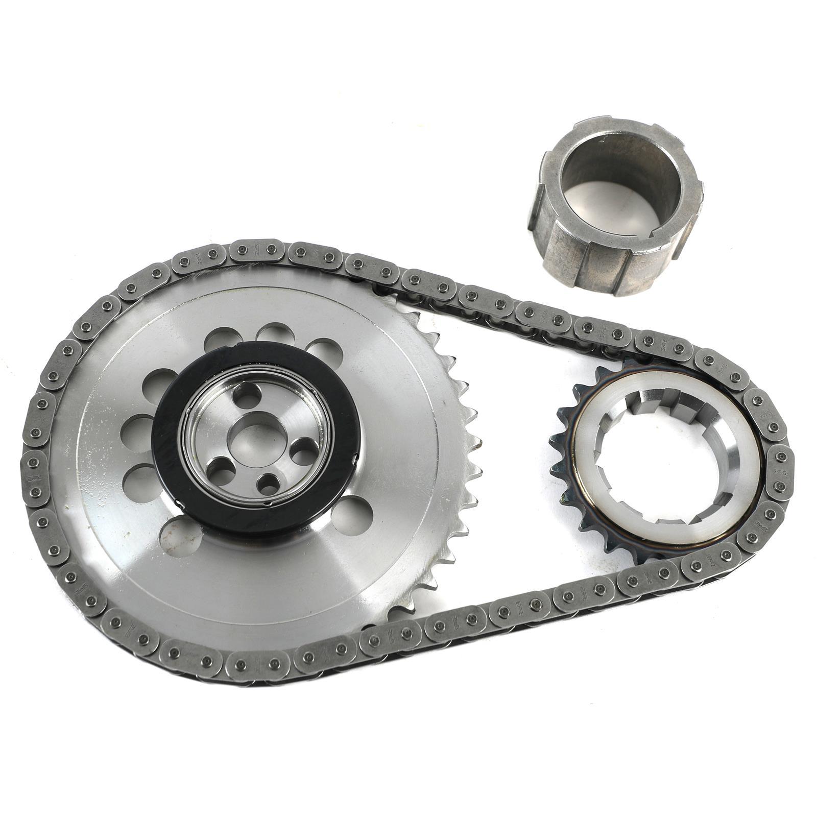 Rollmaster-Romac Keyway Adjustable Timing Chain Set - GM LS-Series