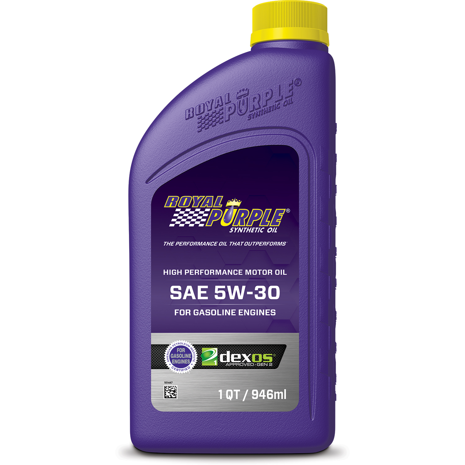 ROYAL PURPLE Motor Oil 5W30 Synthetic 1 qt Bottle Each