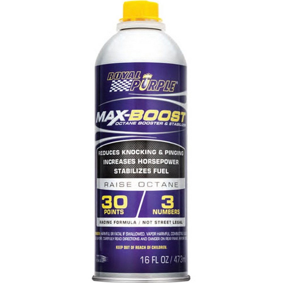 ROYAL PURPLE Fuel Additive Max-Boost System Cleaner Stabilizer Octane Booster 16