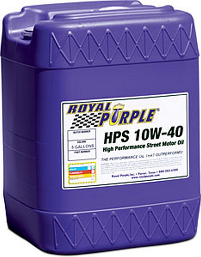 ROYAL PURPLE Motor Oil HPS High Performance Street High Zinc 10W40 Synthetic 5 g