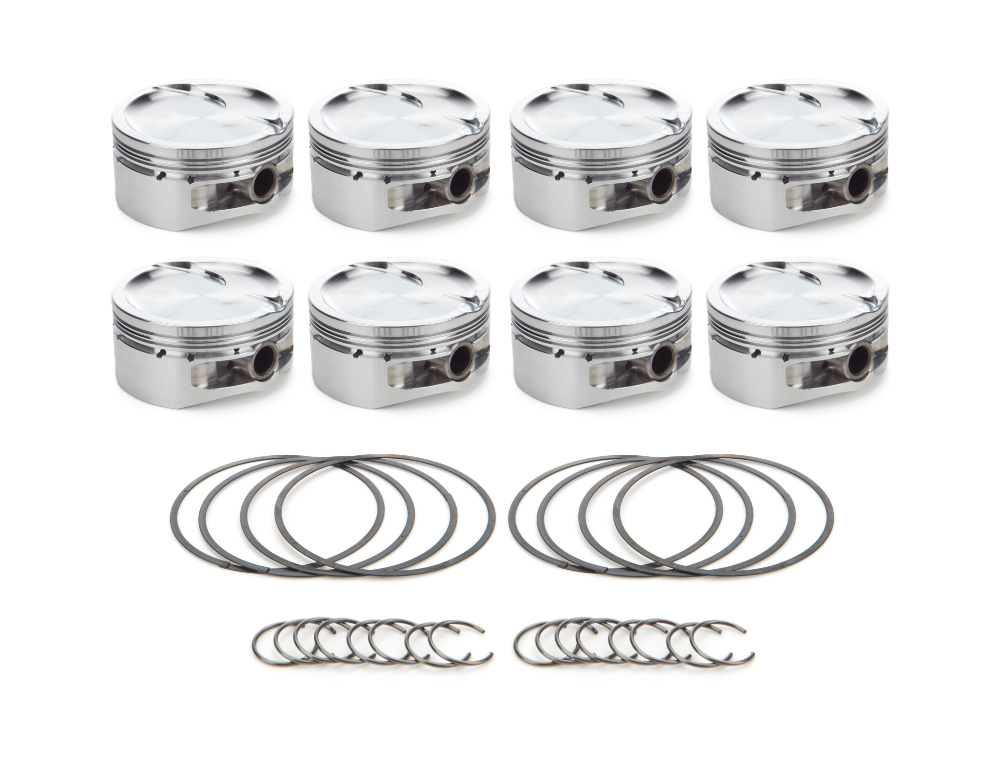 RACE TEC PISTONS 1001171 GM LS Dished Piston Set 4.125 Bore -23.5cc