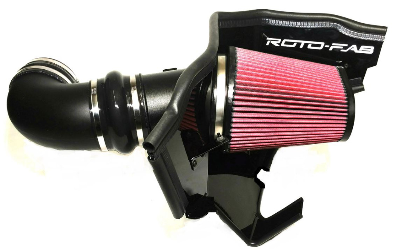 16-22+ Camaro SS Cold Air Intake Kit W/ Added Heartbeat Supercharger, Oiled Filter Roto-Fab