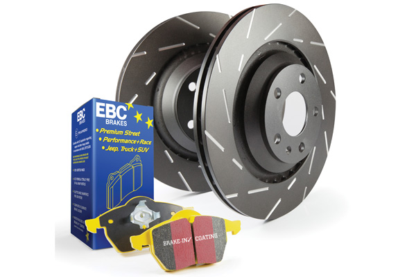 2010-2015 Chevrolet Camaro SS,  6.2, V8  S9KF Kit Number FRONT Disc Brake Pad and Rotor Kit DP41210R+USR7520, S9KF1110