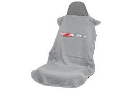 Seat Armour, Corvette Grey Z06 Seat Armour Seat Cover, Each, All-Years Corvette Grey Z06