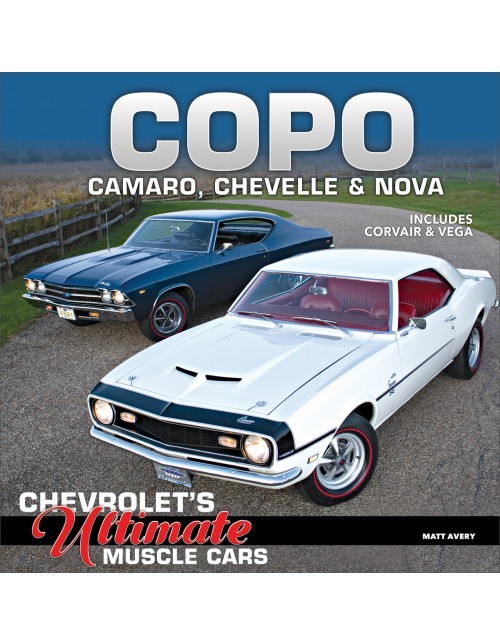 Book, COPO Chevrolets Ultimate Muscle Cars, 204 Pages, Hardcover, Each